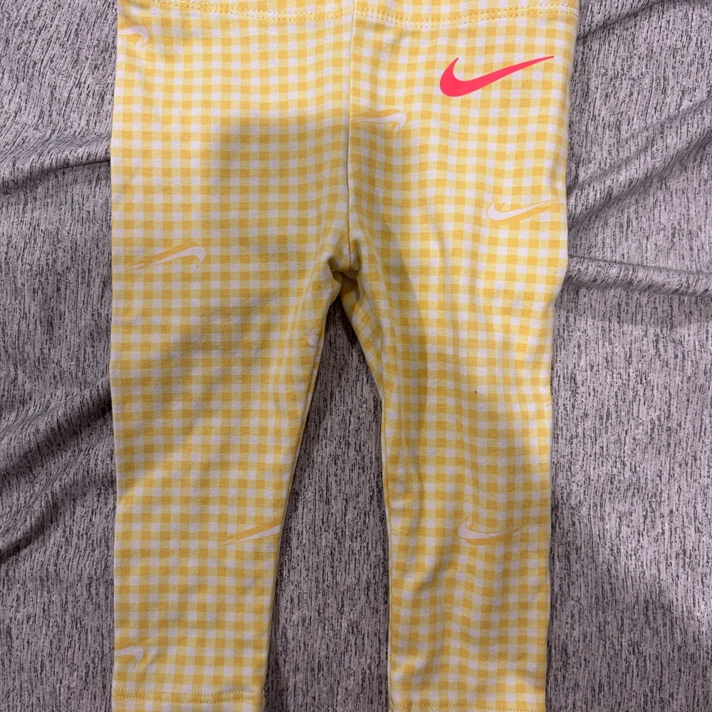 Nike Kids Yellow Leggings